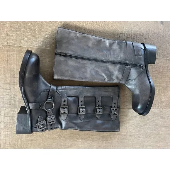NEW Vintage Foundry Co. Women's Constance Tall leather Boots SIZE 8.5