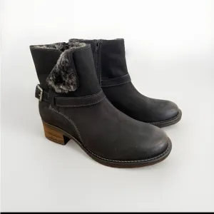 New Without Box Taos Combo Leather Engineer Boots Black Sz 41 US 10.5