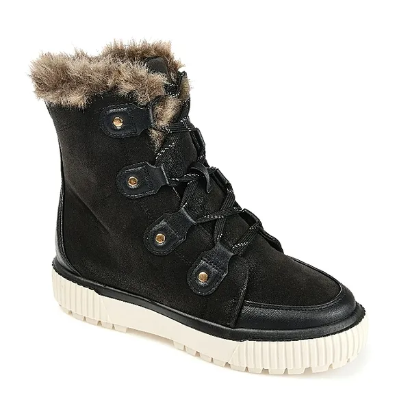 New w/o Box Journee Collection Women's Comfort-Foam Glacier Winter Boots Size 8