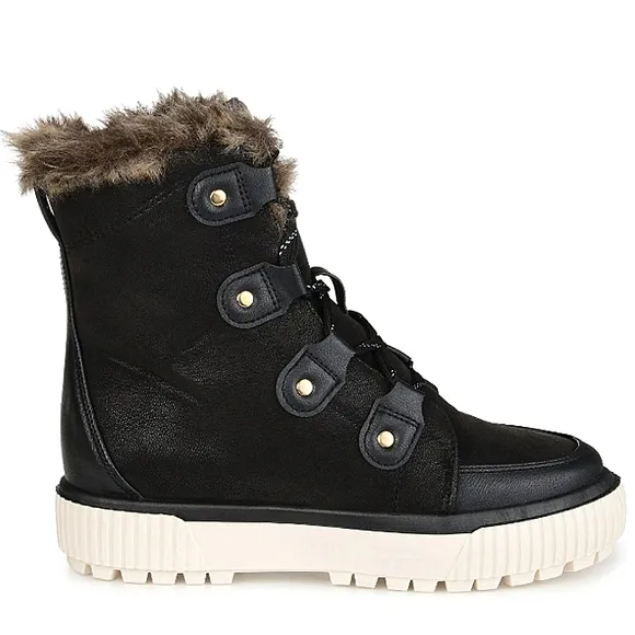 New w/o Box Journee Collection Women's Comfort-Foam Glacier Winter Boots Size 8