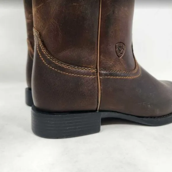 New women's 7.5 Wide Ariat Heritage Western Roper western cowgirl boots 10000797