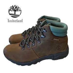 NEW Timberland Women's Mt. Maddsen Dk Brown Leather Hiking WP Boots 11