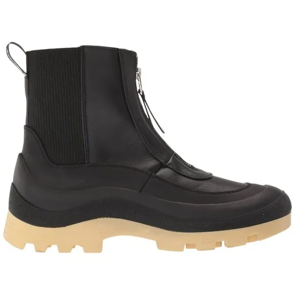 NIB Circus by Sam Edelman Bethanuie Waterproof Boots Black / Lemon