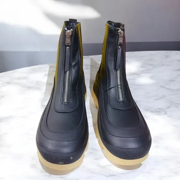NIB Circus by Sam Edelman Bethanuie Waterproof Boots Black / Lemon