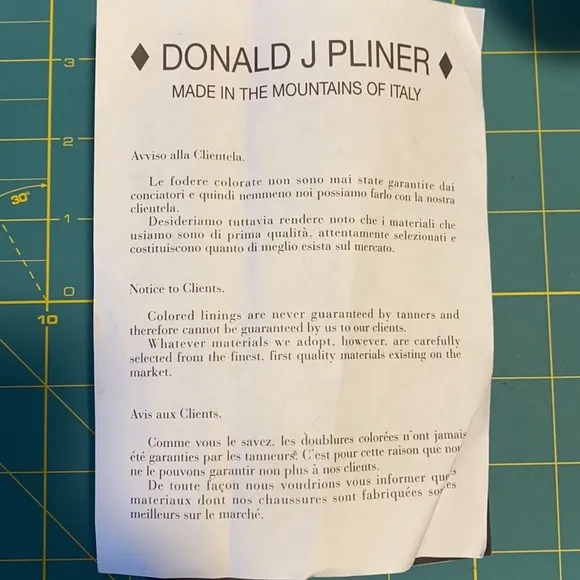 NIB Donald J. Pliner Heels. Size 8.5N