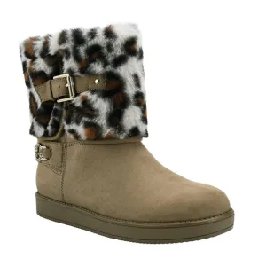 NIB GBG Los Angeles | Aleya Faux Fur Leopard Boots | Size 7