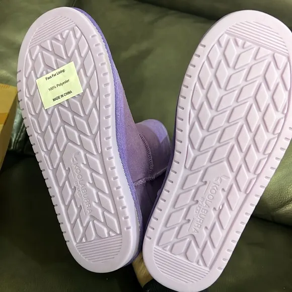 NIB Koolaburra Purple Short Boots size: 4