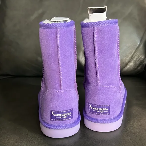 NIB Koolaburra Purple Short Boots size: 4