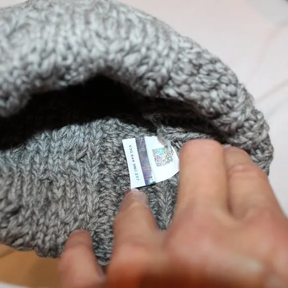 NIB UGG YOUTH 5 6 WOMEN'S 7 8‎ TALL CARDY KNIT GRAY BOOTS