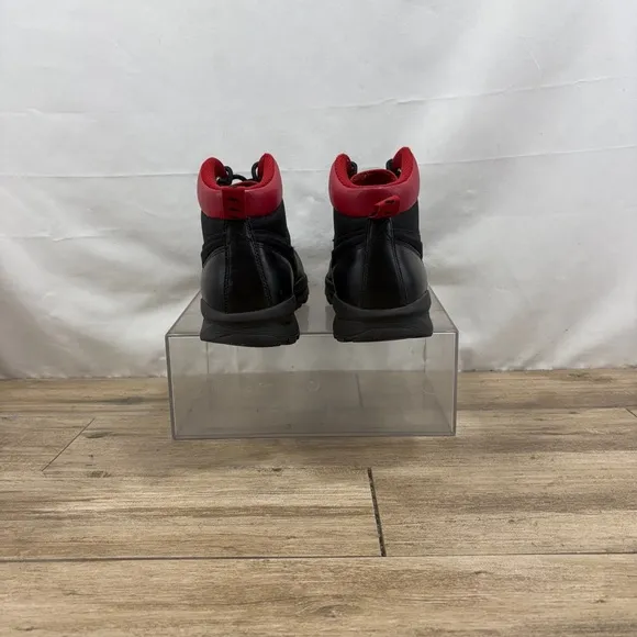 Nike Acg Manoa Black/Red Hiking Boots Mens Size 11
