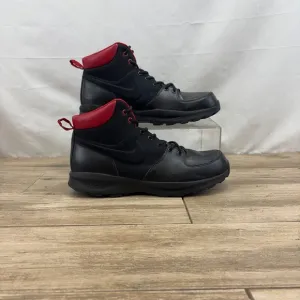 Nike Acg Manoa Black/Red Hiking Boots Mens Size 11