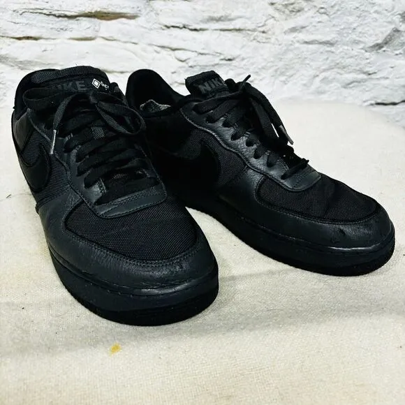Nike Air Force 1 Low GTX Gore-Tex Mens 12 Gray Black Shoes Waterproof CT2858-001