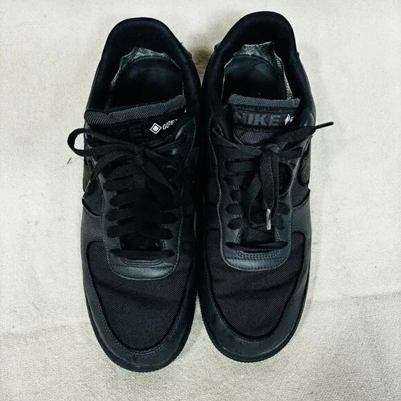 Nike Air Force 1 Low GTX Gore-Tex Mens 12 Gray Black Shoes Waterproof CT2858-001