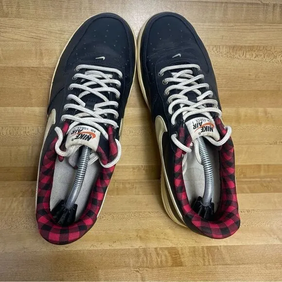 Nike Air Force 1 'Lumberjack' Plaid Mens Size 10.5 Shoes Sneaker 718152-015