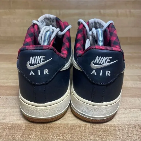 Nike Air Force 1 'Lumberjack' Plaid Mens Size 10.5 Shoes Sneaker 718152-015