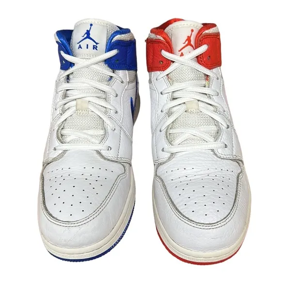 Nike Air Jordan Retro 1 ‘85’ Mid Red White Blue #DH0200-100 Shoes Youth 6.5Y