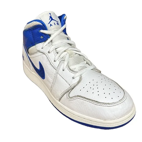 Nike Air Jordan Retro 1 ‘85’ Mid Red White Blue #DH0200-100 Shoes Youth 6.5Y