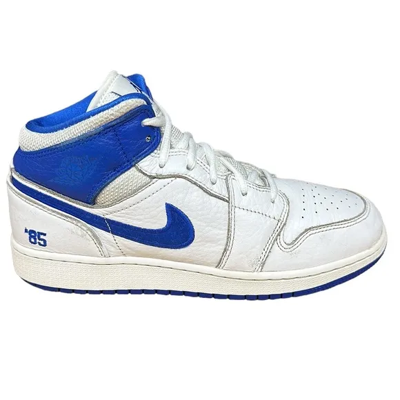 Nike Air Jordan Retro 1 ‘85’ Mid Red White Blue #DH0200-100 Shoes Youth 6.5Y
