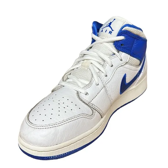 Nike Air Jordan Retro 1 ‘85’ Mid Red White Blue #DH0200-100 Shoes Youth 6.5Y