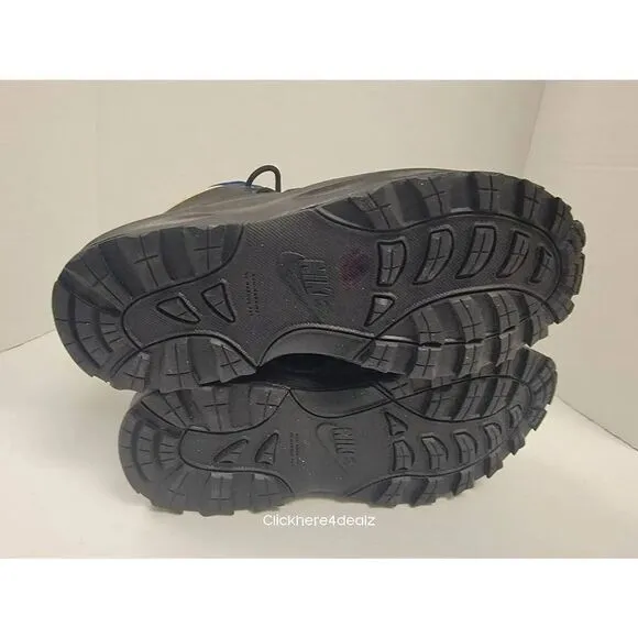Nike Boots Women's Hiking Boots Size 7.5 Black Leather 6Y New
