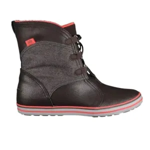 NIKE Carico Mid-calve Leather Dark Brown Cinder Boots Shoes - Womens Size 5.5