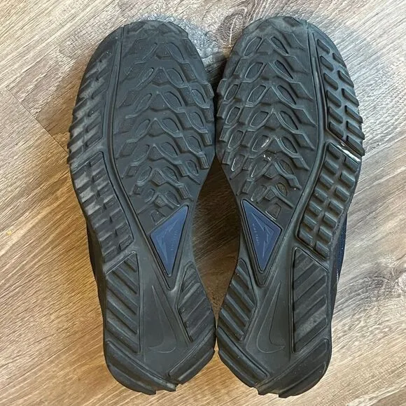Nike Pegasus Trail 4 GTX‎ Waterproof Trail Running Shoes Blue Black Womens 9