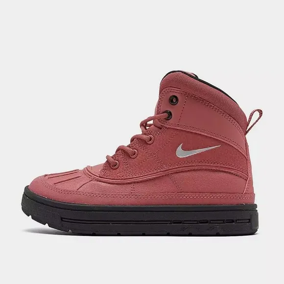 Nike Red and Black High-Top Boots with Ankle Support