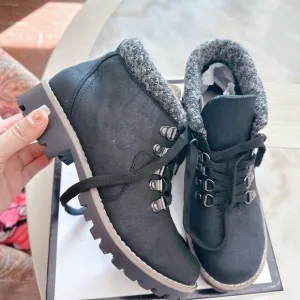 Nine West Gohike Lace-Up Ankle Boots - NWB