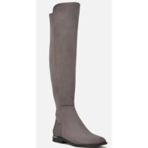 NINE WEST Women's Allair2 Over-the-Knee Boot Size 8 Dark Grey NWB