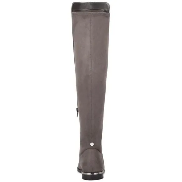 NINE WEST Women's Allair2 Over-the-Knee Boot Size 8 Dark Grey NWB