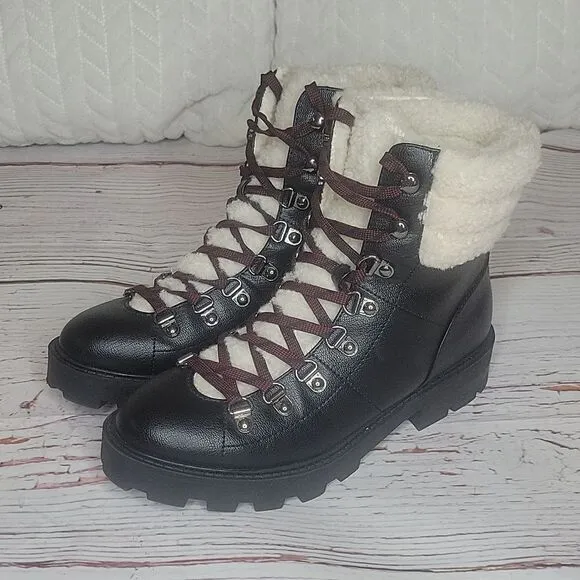 NINE WEST RIMA Combat Boot Size 7