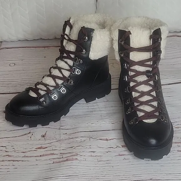 NINE WEST RIMA Combat Boot Size 7