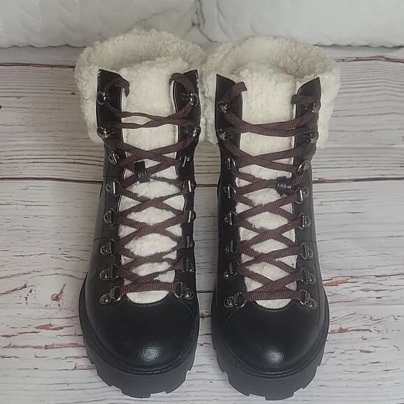 NINE WEST RIMA Combat Boot Size 7