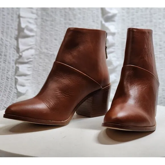 Nisolo Dari Commuter Boot Brandy Anthropologie Leather Block Heel Ankle Booties