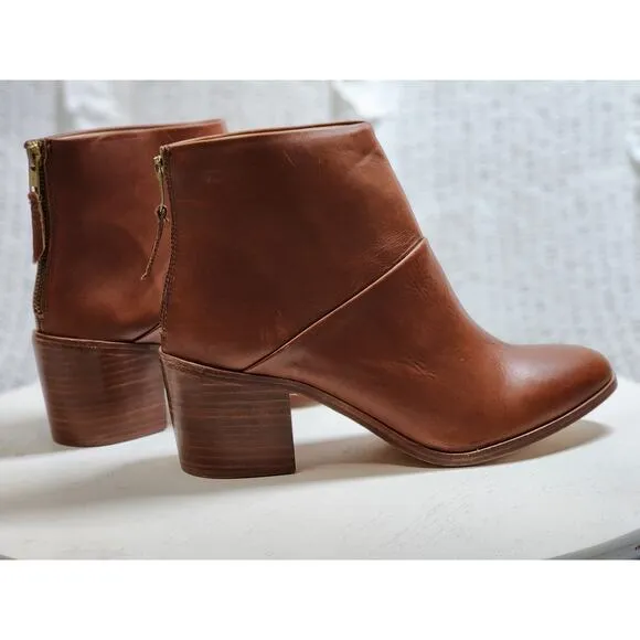 Nisolo Dari Commuter Boot Brandy Anthropologie Leather Block Heel Ankle Booties
