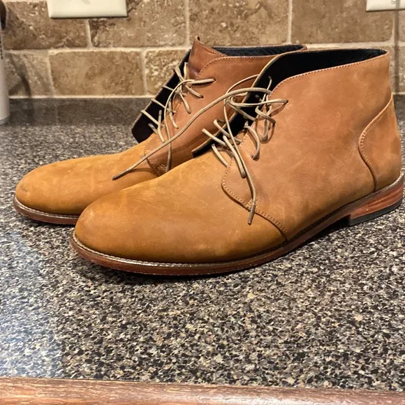 Nisolo Everyday Chukka Boots size 11 tobacco color