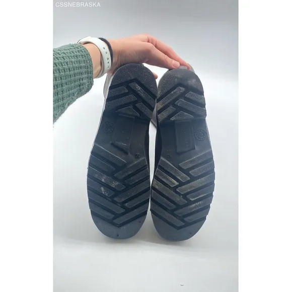 NORTHERNER Olive Rubber Boots - Made In USA - Size 10