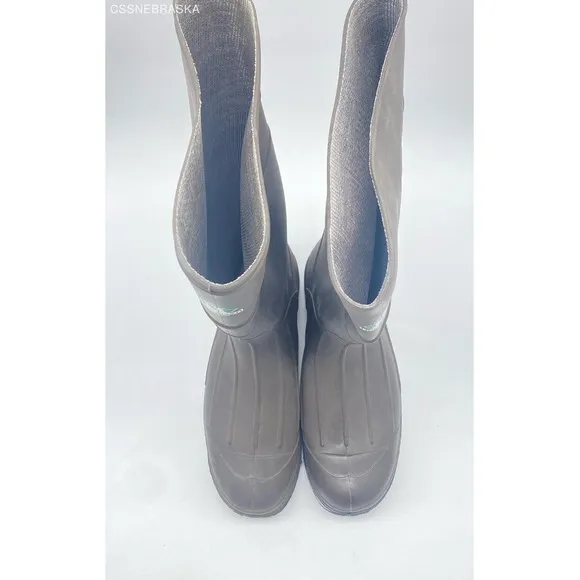 NORTHERNER Olive Rubber Boots - Made In USA - Size 10
