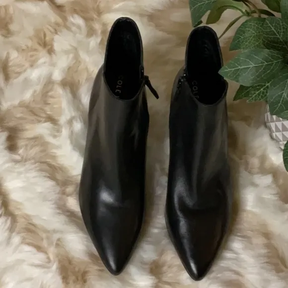 NWOB - Cole Haan Elyse Black Leather Boots