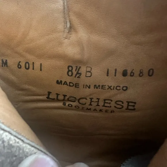NWOB Lucchese Tan Western Ankle Karla Booties, NWOB. Size 8.5