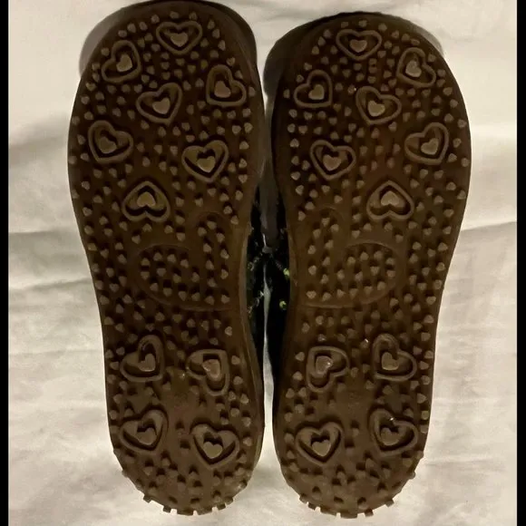 NWOB Primigi Sequined Mary Jane Shoes, sz 34 (2 US)