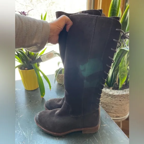 NWOB Softt‎ Sharnell II Dark Brown Suede Boots