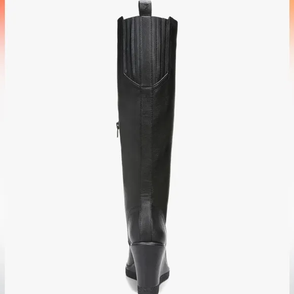 NWOB Zodiac Women’s Iggy Tall Wedge Knee High Boots - Black Size 8.5