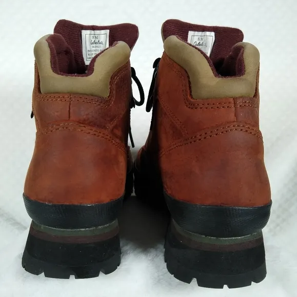 NWOT Cabela's Women's Brown Gore-tex Leather Uppers Hiking / Work Boots 8M