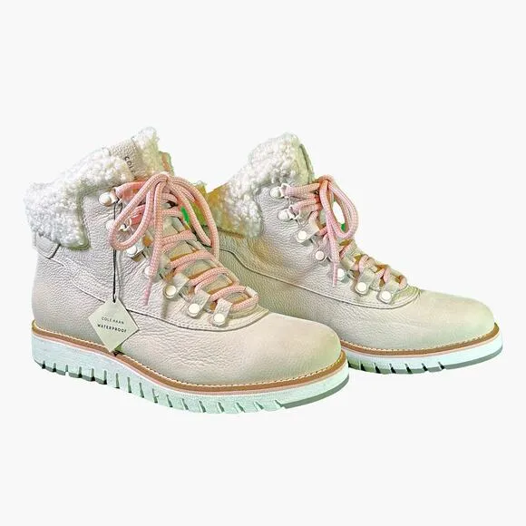 NWOT COLE HAAN ZeroGrand Explore Hiker Boots (Pumice Stone | Size 9B)