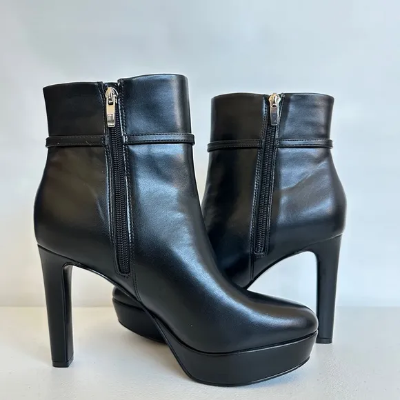 NWOT. Nine West Gripe Women's High Heel Ankle Boots Size 7.5M