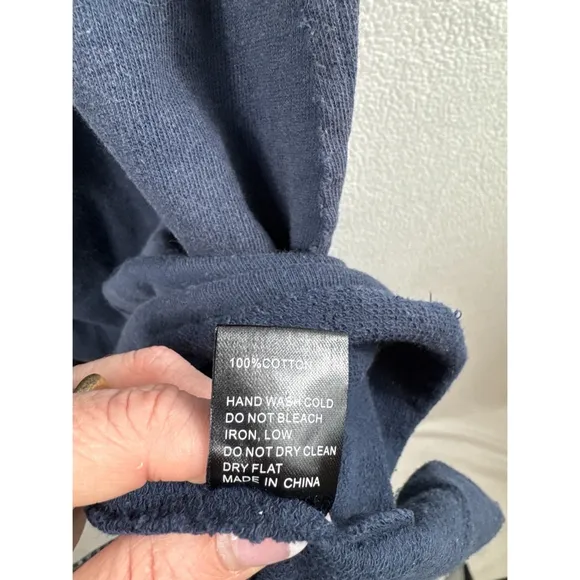 NWOT POL Navy Blue Tie-Waist Maxi Skirt – 100% Cotton