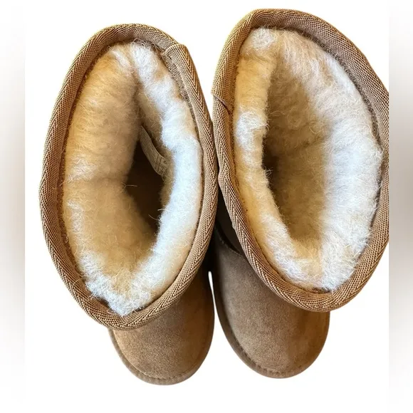 NWT‎ Bearpaw Girls Youth Size 1 Elle Youth Iced Coffee Boots