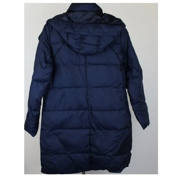 NWT Cole Haan Puffer Down Jacket- with Hood for Cold Weather