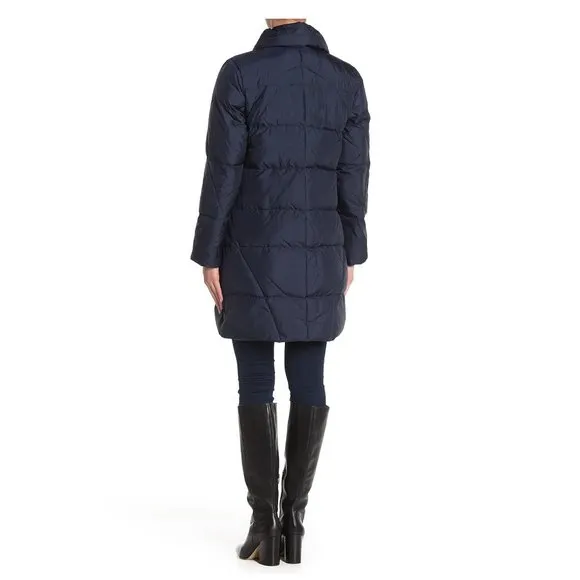 NWT Cole Haan Puffer Down Jacket- with Hood for Cold Weather